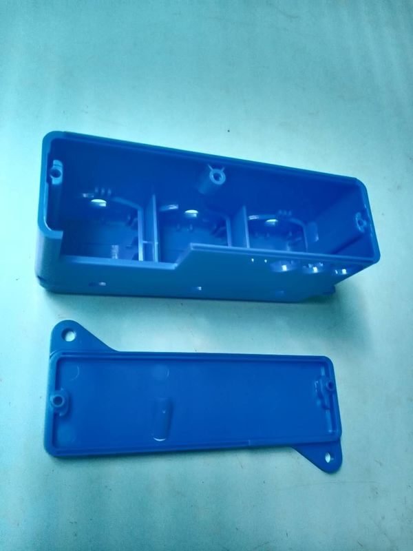 प्लास्टिक भागों नीले रंग कस्टम प्लास्टिक टूलींग के लिए उच्च परिशुद्धता इंजेक्शन मोल्डिंग