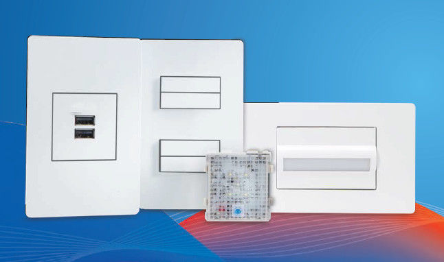 प्लास्टिक इलेक्ट्रिक स्विच एनक्लोजर कनेक्शन बॉक्स केस इंजेक्शन मोल्ड बना रही है OEM डिजाइन